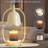 Flower Candle Warmer Lamp,New Year Present Lamp - Timer Dimmable,Home Decor.(White)-1175533739