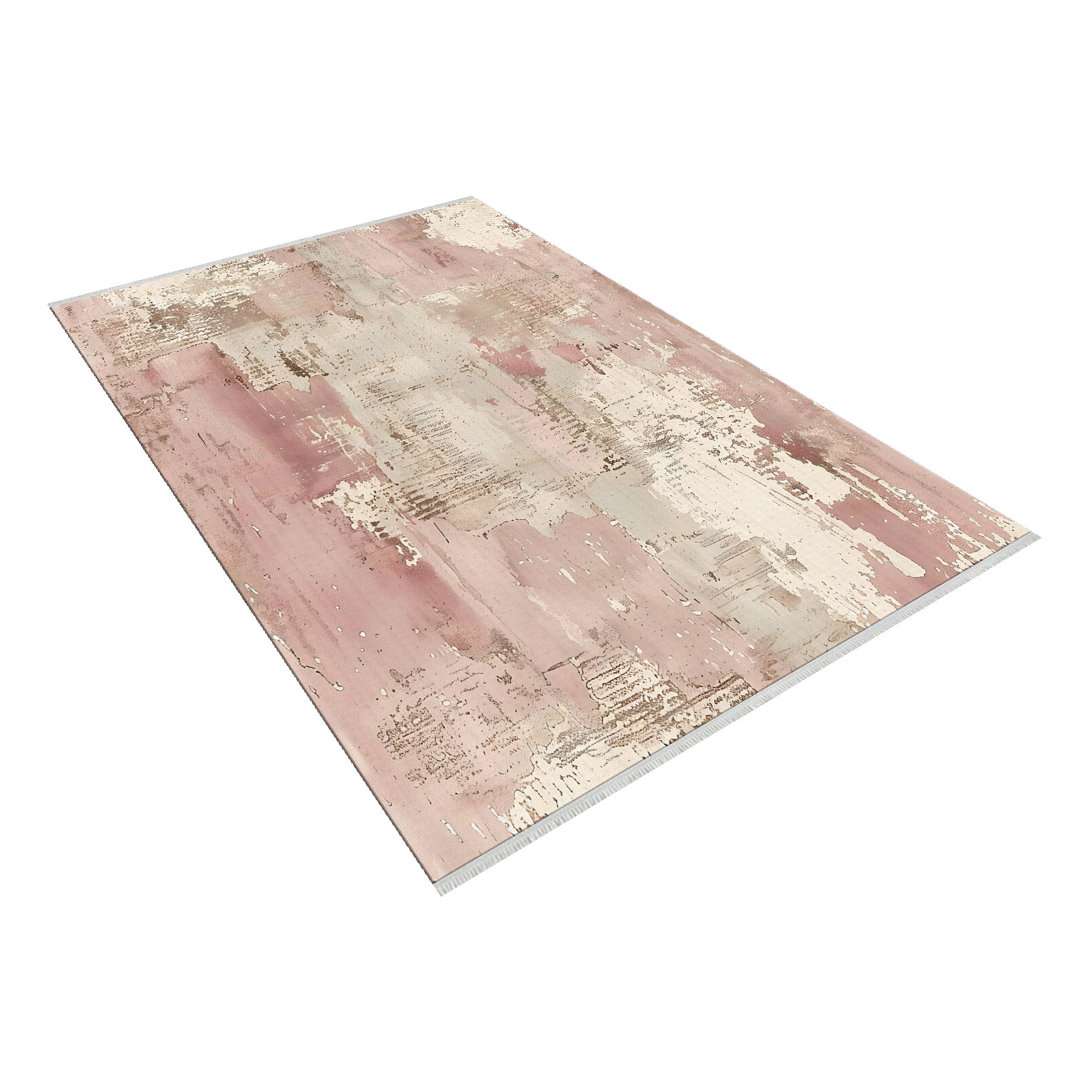 Teppich Annija in Rose/Beige