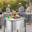 Bac à glace sur roulettes 32,8 pte