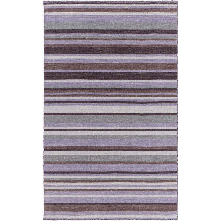 Dixon Flatweave Wool Striped Indoor Rug