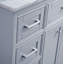 Ensemble de meuble-lavabo simple de 42 po Hermes-904536410