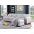 123" Wide Reversible Modular Sofa with Ottoman-67149242
