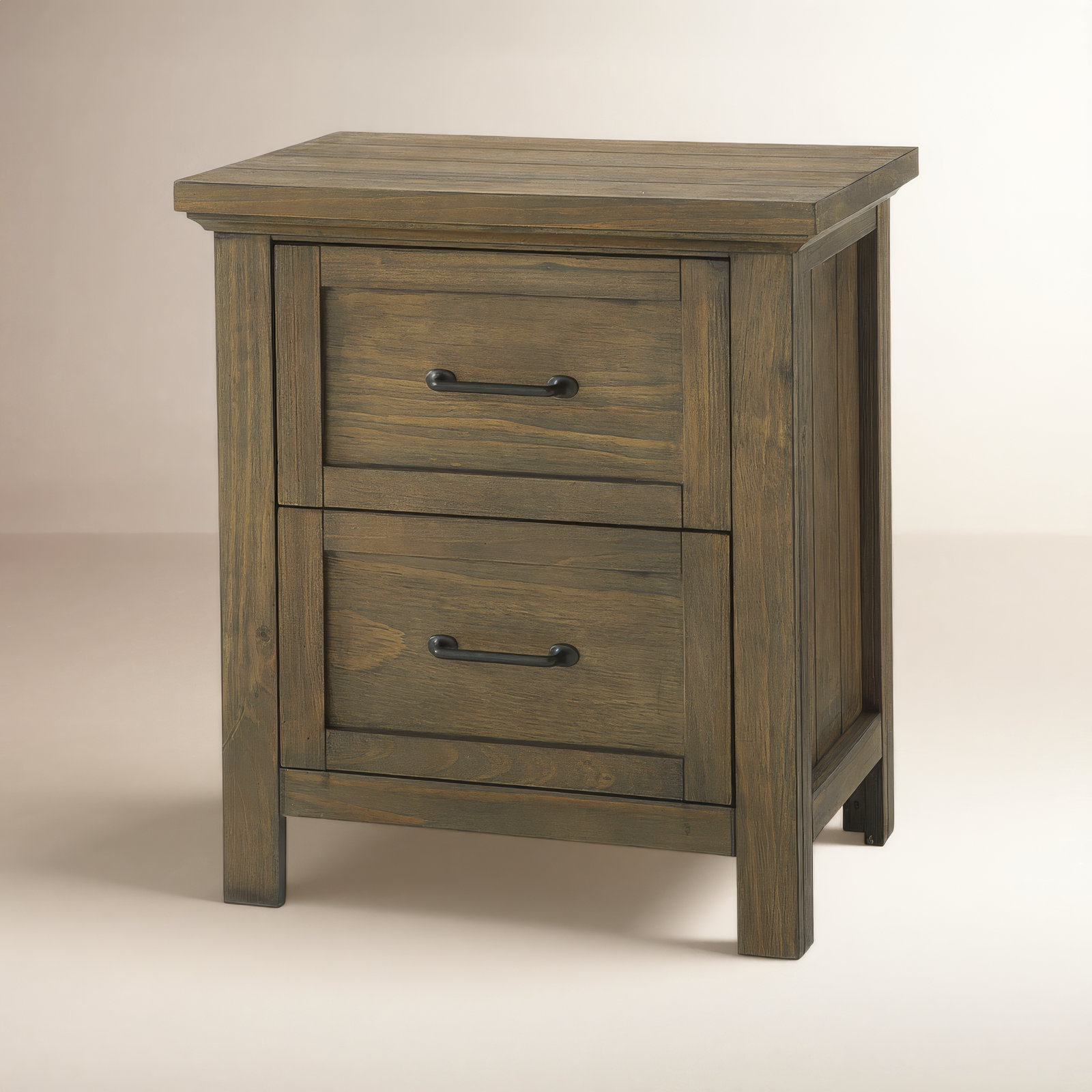 Aceline 2 - Drawer Nightstand, Brown