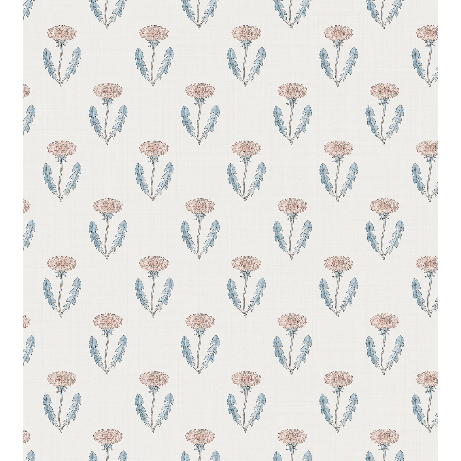 Huset I Solen Floral Wallpaper, Pink