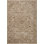 Sorrento Oriental Machine Made Polyester Area Rug in Bark/Natural