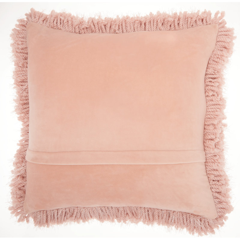 Square Pillow Cover & Insert, Rose
