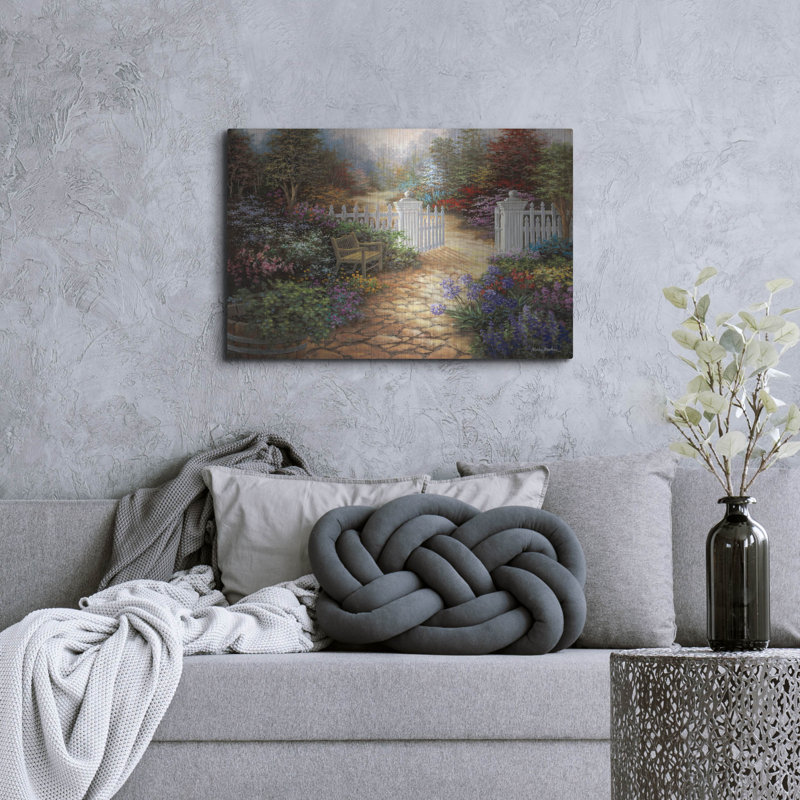  «Gateway To Enchantment» par Nicky Boehme, art mural en métal, 36 po x 24 po, H 24 po x l 36 po