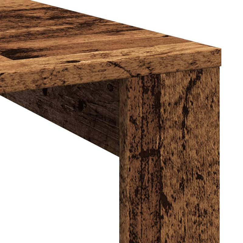 Goddord Sled Coffee Table, Old Wood