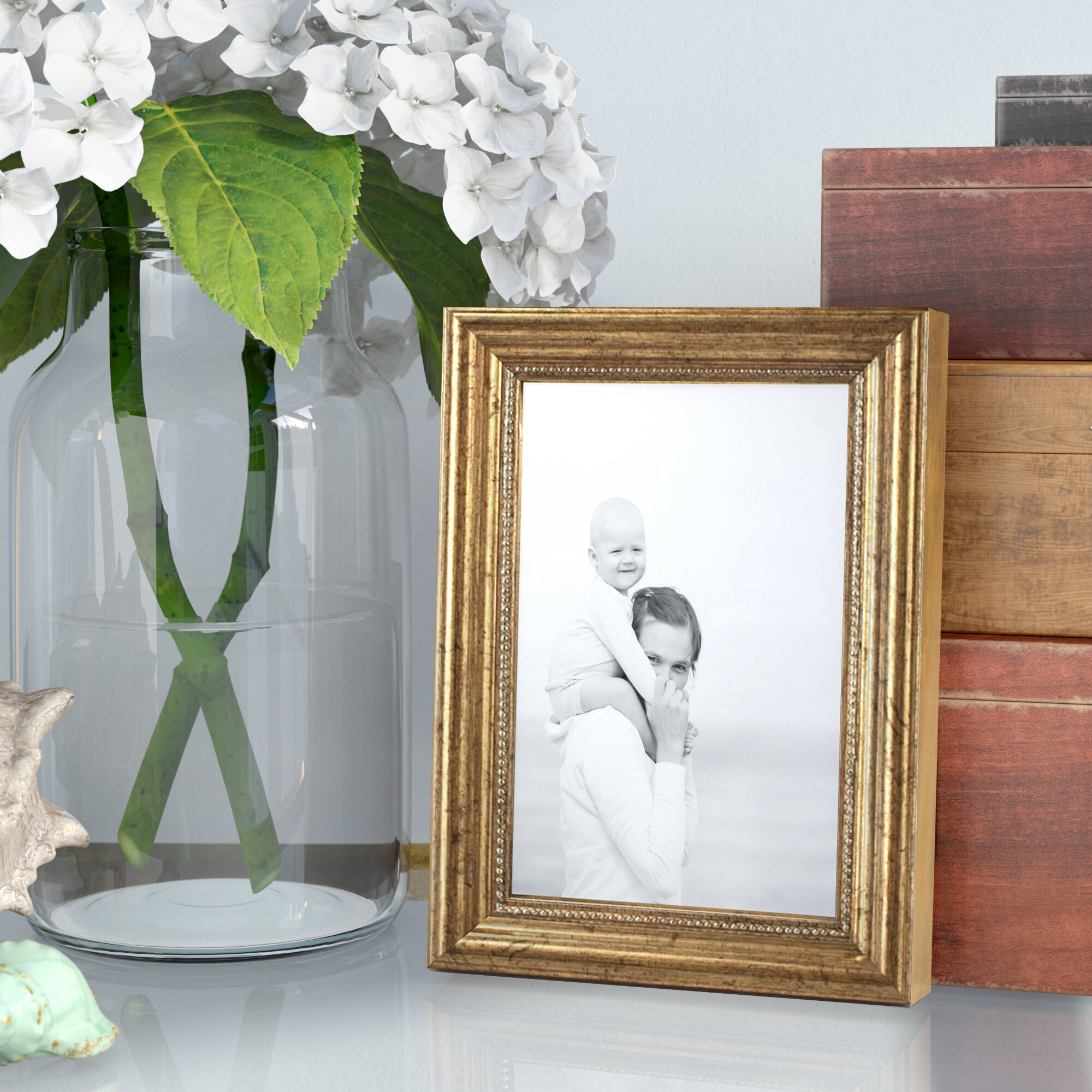 Picture Frame Easel Stand Tabletop - Home Decor Photo Frames Tabletop Easel  picture frame - Decorative Easel Stand for Pictures Lightweight Photo  Frames (7.75 Little Moments Make The Best Memories) 