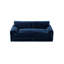66 " Velvet Sleeper Sofa Reclining-219602511