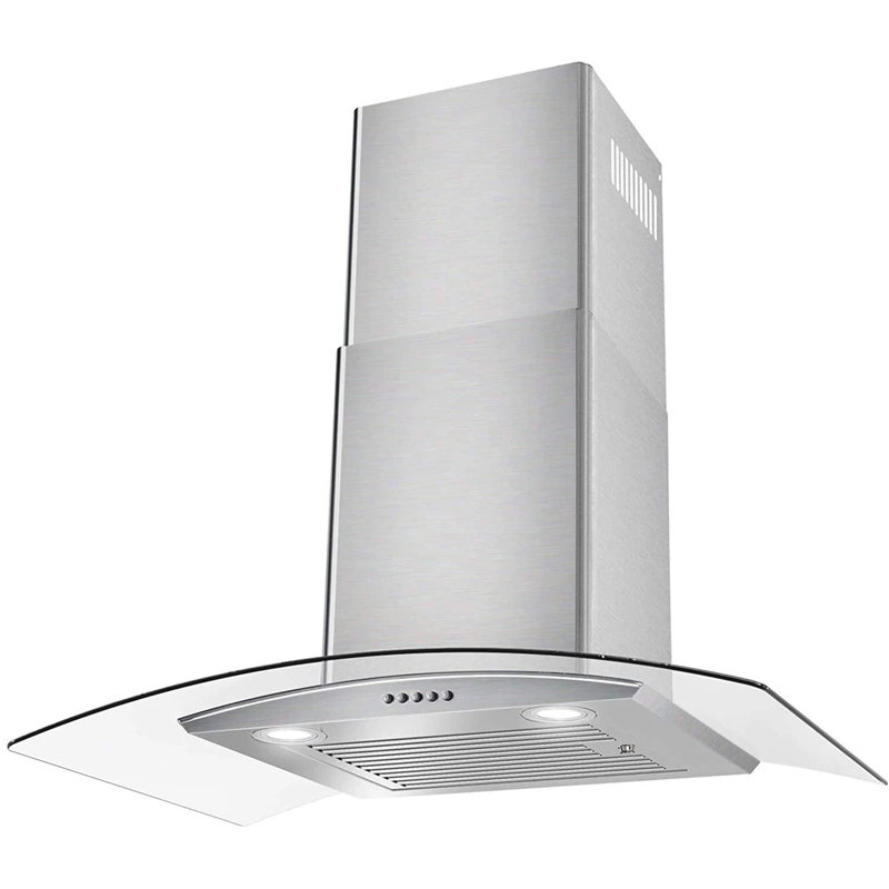 Hotte murale 30 pouces en acier inoxydable