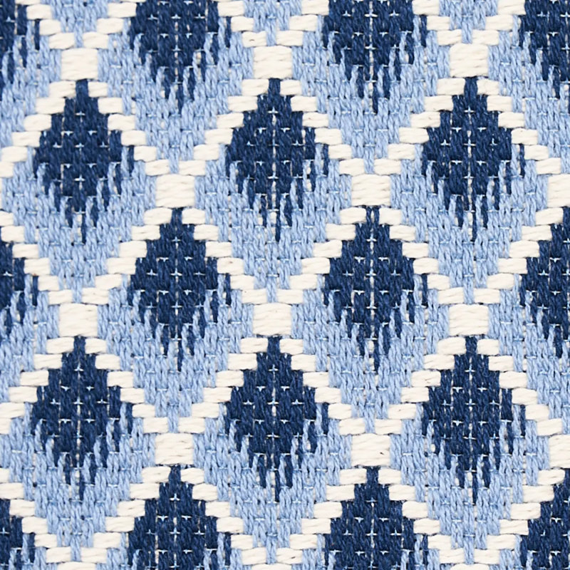Hammerick Diamond Fabric, Blue