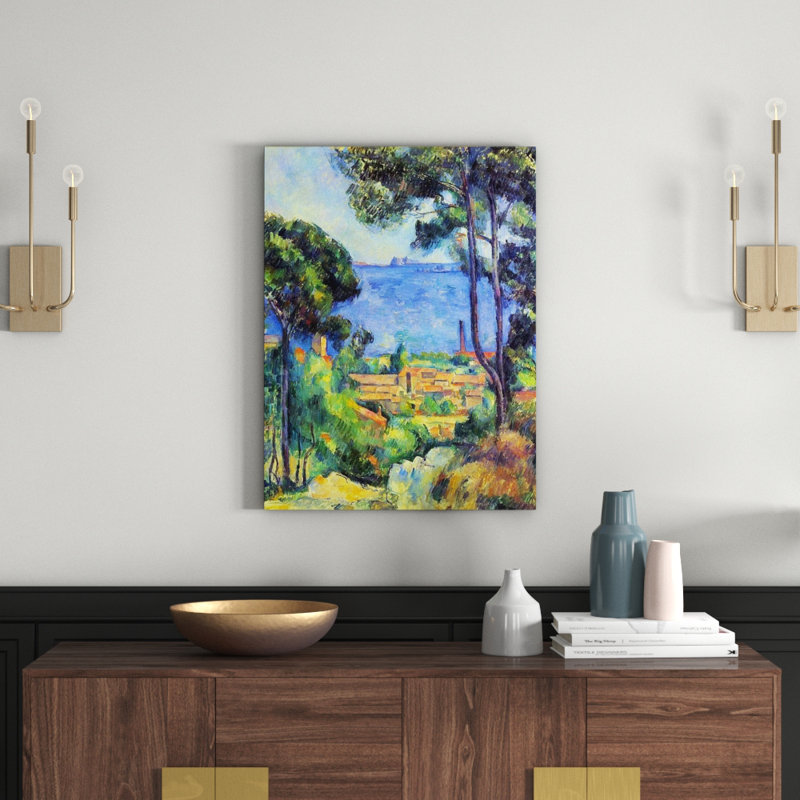 Paul Cezanne - Wrapped Canvas Painting, 80cm H x 60cm W x 1.8cm D