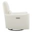 Fauteuil inclinable électrique pivotant en cuir véritable Sant-121439195