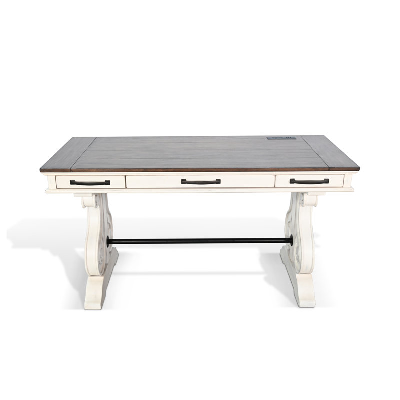 Alperton Solid Wood Accent with Power Outlet