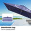 153' X 116' Outdoor Cantilever Umbrella, Weighted Base Does Not Include-443479945