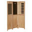 Kampsville 120Cm W X 170Cm H 3 - Panel Solid Wood Folding Room Divider