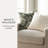 2-Pack Yarn-Dyed Patterns Decor Throw Pillows in Yarn-Dyed Bengal Stripe / Distressed Floral-110821249