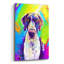 Art mural en verre épique «Pop Art German Shorthaired Pointer» par Furbaby Affiliates-6517624