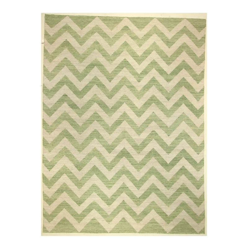 Flatweave Chevron Area Rug
