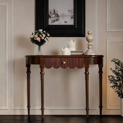 Armoire console en bois massif