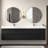 Babajide 83.3'' Bathroom Vanity with Acrylic Top-1872885532