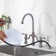 ARCORA Double-Handle High-Arc Widespread Deck Mounted Bridge Kitchen Faucet With Side Spray