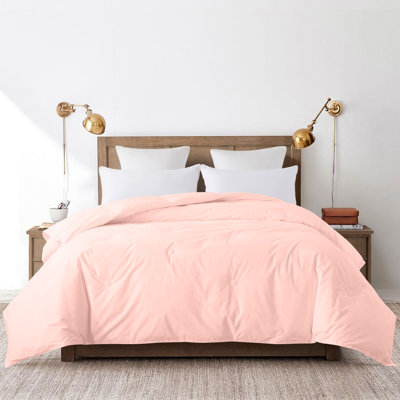 Button Stitch Down Alternative Comforter Polyester Ring Stitch Comforter