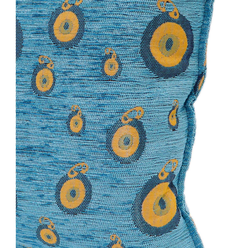Rectangular Chenille Pillow Cover & Insert, Turquoise