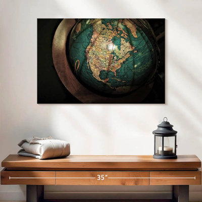 Carte rétro du globe Aliaz