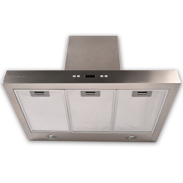 Cavaliere 30" Stainless Steel 442 CFM Convertible Wall Range Hood with Charcoal Filter