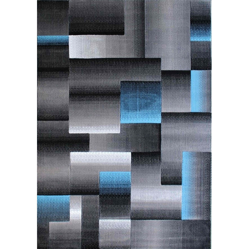 Giannino Geometric Indoor Rug, Rectangle 7'8" x 10'