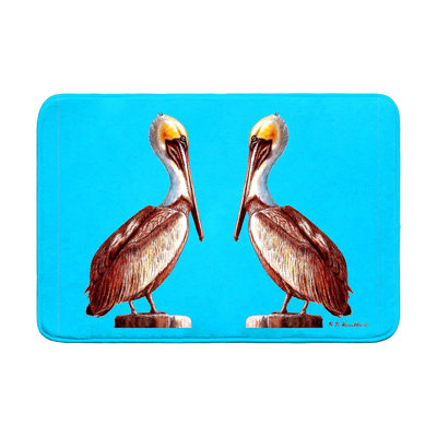 Pelican Left Bath Mat