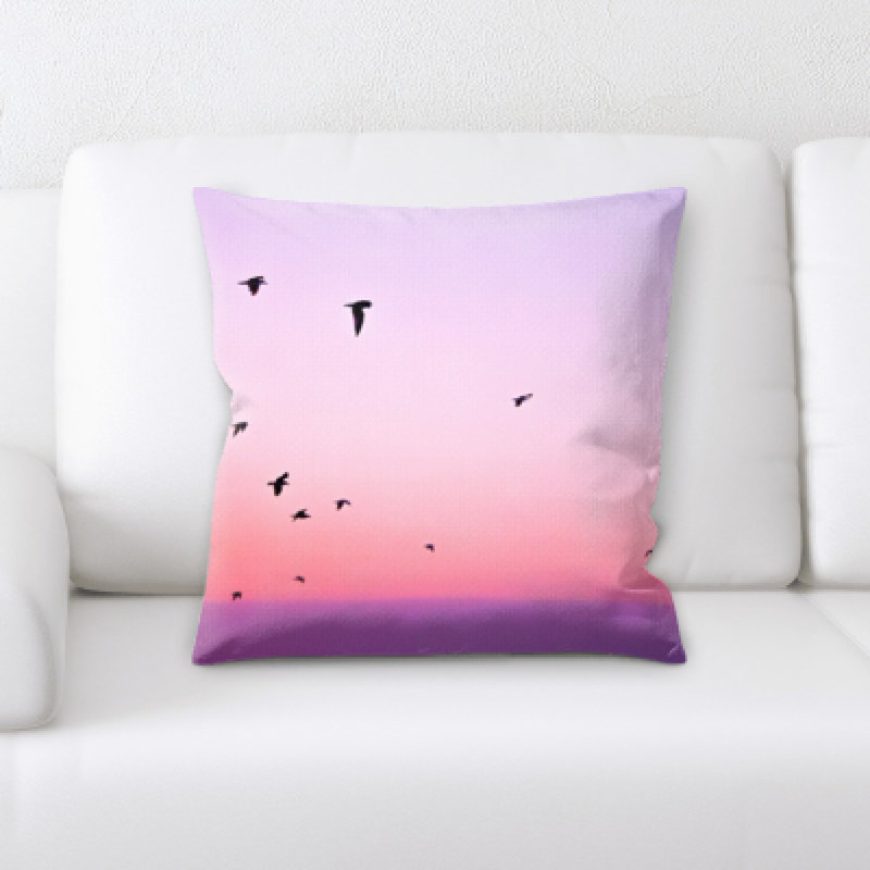 Grunwald Microsuede Throw Pillow
