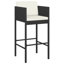 Ensemble de bar en métal avec tabourets-266051907-254051218
