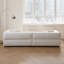 Causeuse-coussin modulaire en velours blanc-1295199747-1295199805