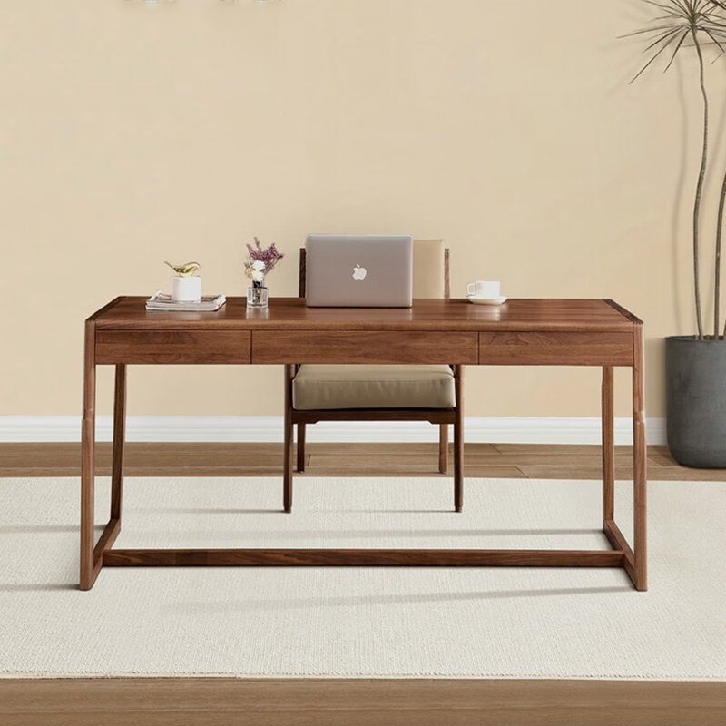 Nouveau bureau en bois massif de style chinois