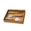 Mekhi 3 Piece Stainless Steel Cheese Serving Set