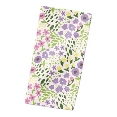 Stockville Cotton Twill Floral Square Napkin