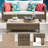 Centrahoma 43.3" W x 22.2" D Rectangular Steel Coffee Table
