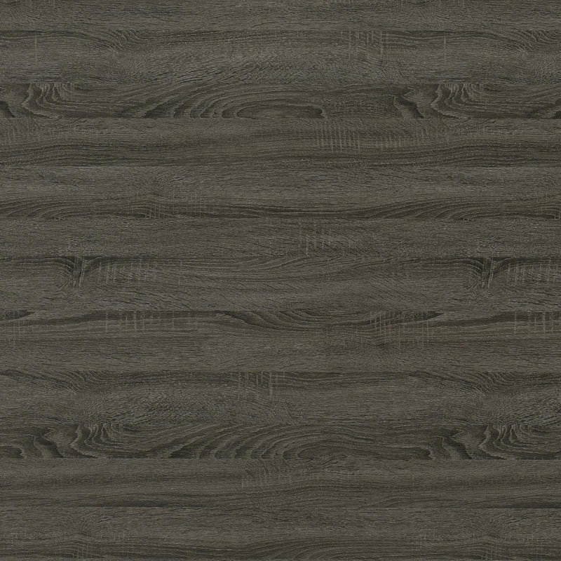Bibliothèque géométrique à 10 tablettes avec finition bois flottant, Gris