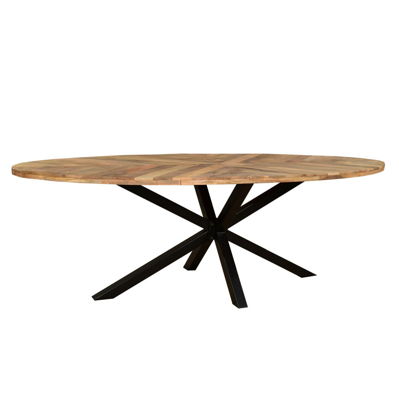 Oval, H76 x L240 x W100cm