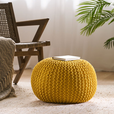 Upholstered Pouf