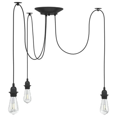 Belsy 3 - Light Black Pendant