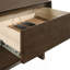Table de chevet 2 tiroirs Hemlock