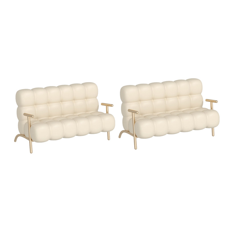 Daisymarie 47.2'' Faux Leather Settee