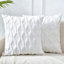 Set of 2 decorative square throw pillows (come with 450g each inserts) size 18"x18"