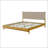 Premium Rubber Wood Platform Bed Frame-370028840-370028837