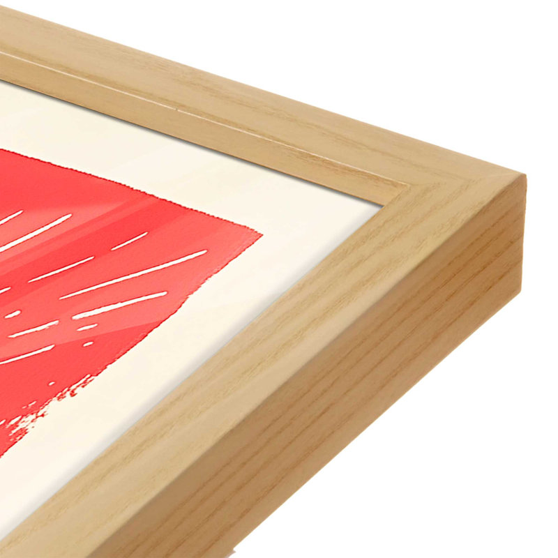 «Primaire codes I» par Walker Noble, reproduction d'art, Impression sur cadre ouvert sans papier mat, H 20 po x l 20 po