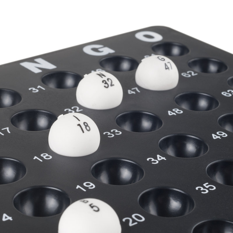 Complete Bingo Set for Kids and Adults with Tumbler Cage, Master Board, Sheets, and Markers